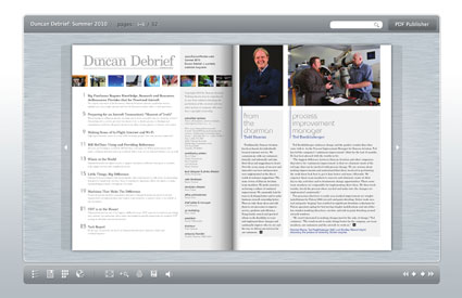 Duncan Debrief Summer 2010 Cover