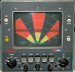 radar spoking pie shaped patch