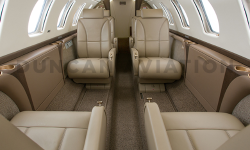 Citation CJ3 with updated tan interior