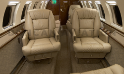 Hawker 100 updated interior