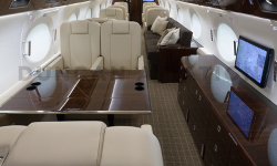 Updated Gulfstream GV interior