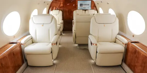 Gulfstream G650 Interior Refurbishment