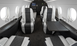 Embraer 500 new black and white interior