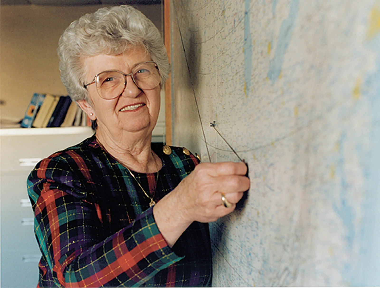 "It never matted what time of the day or night of how difficult the problem, Darlene (Christensen) was always there," said Robert Duncan.
