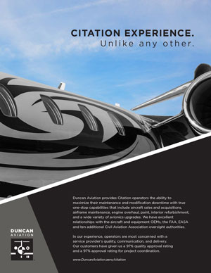 Citation Experience Brochure by Duncan Aviation