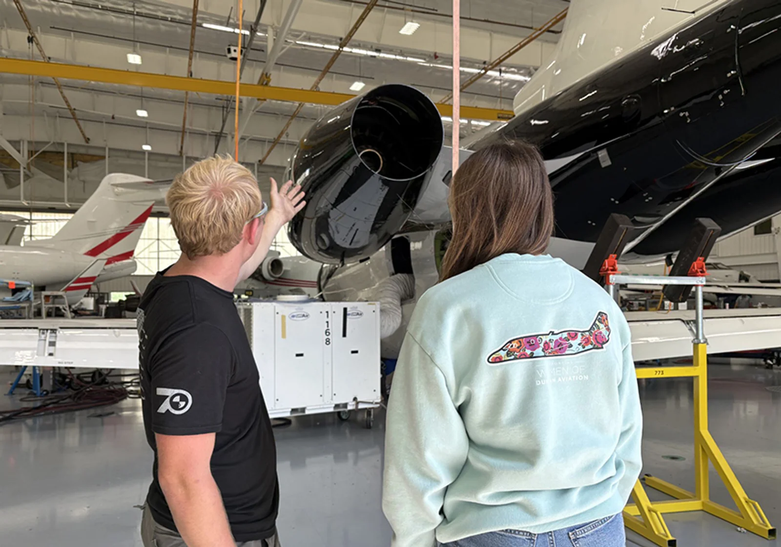 Duncan Aviation supports a number of ERGs (Employee Resource Groups). These team member-led groups create opportunities to connect around shared backgrounds, experiences, interests, and goals. NextGen, Veterans, and Women of Duncan Aviation are just a few of the groups helping build connections across the company.