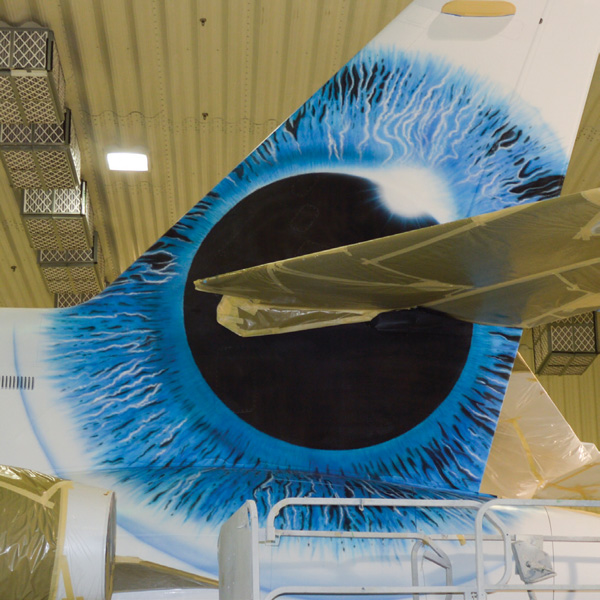 Virgin Galactic Aircraft Paint