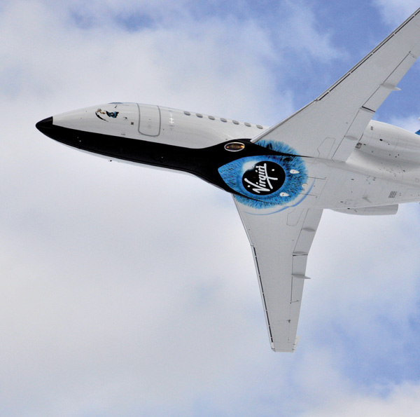 Virgin Galactic Aircraft Paint