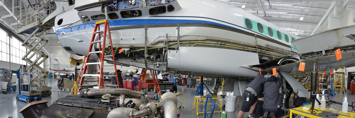 Falcon 7X 1C Inspection