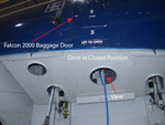 Falcon Baggage Door