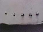 Hawker 800 thrust reverser bucket skin corrosion