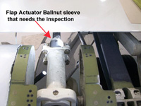 Flap Actuator Ballnut Sleeve